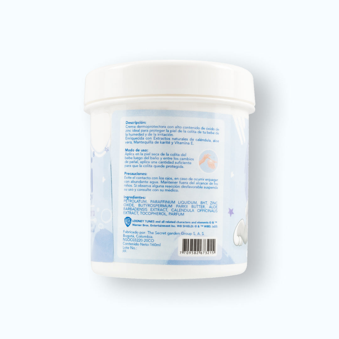 Crema Dermoprotectora para Bebés Looney Tunes
